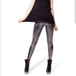 Blackmilk Liquid Silver Leggings BNWOT